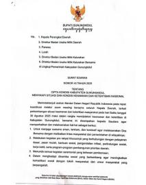 SE BUPATI CIPTA KONDISI